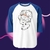 Camiseta estilo béisbol manga 3/4 con impresión frontal ilustración Dolores de Encanto en internet