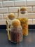 Frascos tapa de corcho set por 3 + cucharas de bambu - comprar online