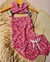 Conjunto Body/Short/Laço - comprar online