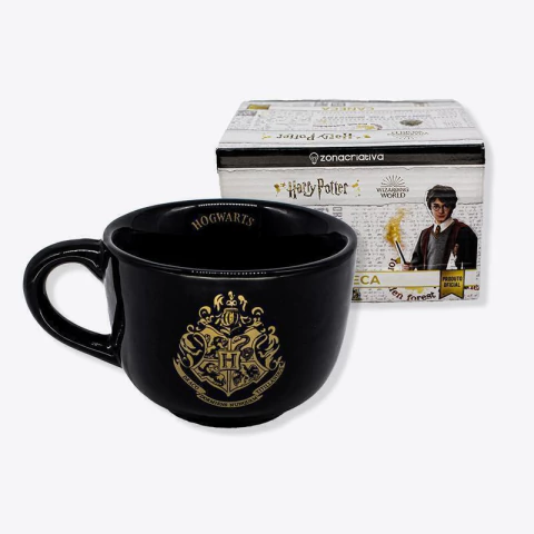 Caneca Sopa Hogwarts 500 ml Zona Criativa – Harry Potter
