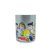 Caneca de Ceramica com Glitter Prata Snoopy - Snoopy e sua Turma 002 - comprar online