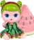Boneca Frutinhas Melancia cheirinho de fruta Cotiplas - comprar online