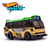 HOT WHEELS METRO KOWLOON'D HYPERVAN HRY84 - comprar online