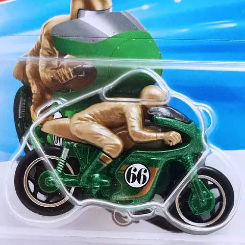 HOT WHEELS MOTO - 1966 TRIUMPH TIGER 100 - JBC32 T-HUNT