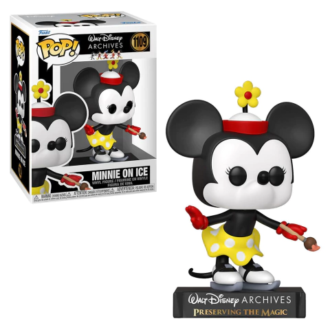 Funko Pop Minnie on Ice 1109 Archives com Caixa ao Fundo