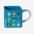 CANECA CUBO DE CERAMICA I LOVE DOGS 300 ML ZONA CRIATIVA - comprar online