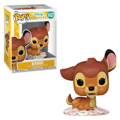 Funko Pop Bambi 1433 Disney com Caixa ao Fundo