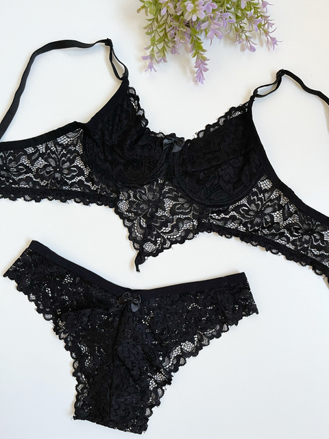 Conjunto Meg - Preto