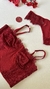 Corset copacabana Vermelho - Afrodite