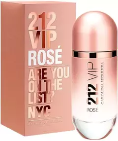 PERFUME CAROLINA HERRERA 212 VIP ROSÉ FEMININO EAU DE PARFUM 125 ml