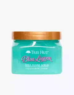 esfoliante de açúcar de karité da lagoa azul