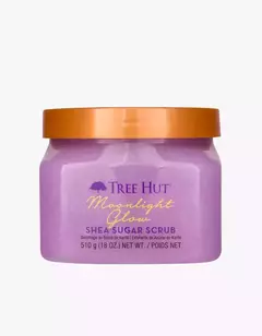 esfoliante de açúcar de karité ao luar brilhante