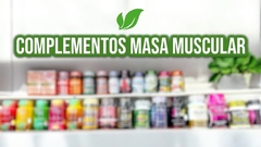 Banner de la categoría COMPLEMENTOS MASA MUSCULAR