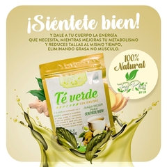 TÉ VERDE CON JENGIBRE - tienda en línea
