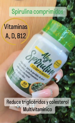 SPIRULINA COMPRIMIDOS - comprar en línea