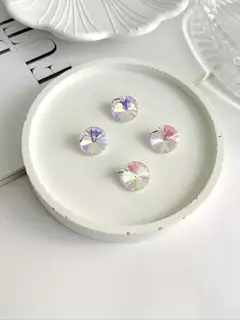 DIJE MINI CIRCULO C-ARGOLLA CRISTAL AB - comprar online