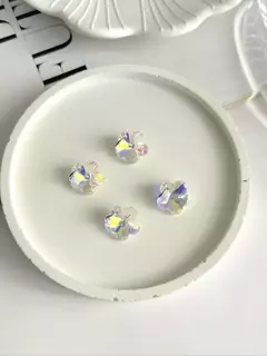 DIJE MINI FLOR C-ARGOLLA CRISTAL AB - comprar online