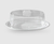 Campana tortera cristal con plato 28.5cm