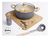Cacerola ceramica crema Hudson n24