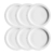 Plato playo x6 porcelana - comprar online