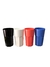 Vaso facetado de color 450cc
