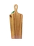 Tabla rectangular con mango de madera