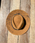 Sombrero de Paño Camel Flores