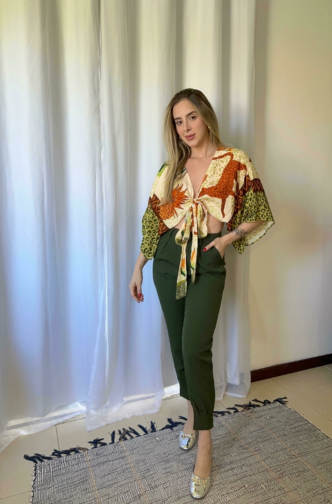 CALÇA SOCIAL ALFAIATARIA CENOURA