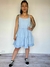 VESTIDO SOLERO DE JEAN "ALMA" Celeste