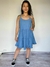 VESTIDO SOLERO DE JEAN "ALMA" Azul