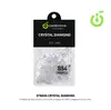 Strass plateado cherimoya por medida ss4