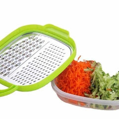 Rallador con recipiente