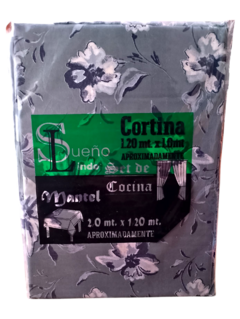 PROMO mantel + cortinas microfibra