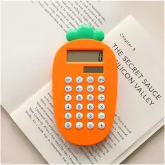 Calculadora carrot con pilas incluídas