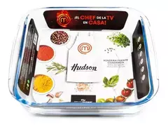 Asadera de vidrio templado Hudson 1.8lt 24.5x21.9x5.1 cm leé la descripción
