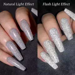 Esmalte Reflectivo Charm Limit Plateado