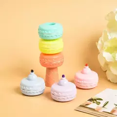 resaltadores macarrones x6 apilables