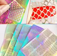 Pack stencil x 12