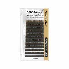 Pestañas Nagaraku Ellipse lashes Mix 0.15D marrones