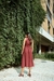 Vestido Midi Wine na internet
