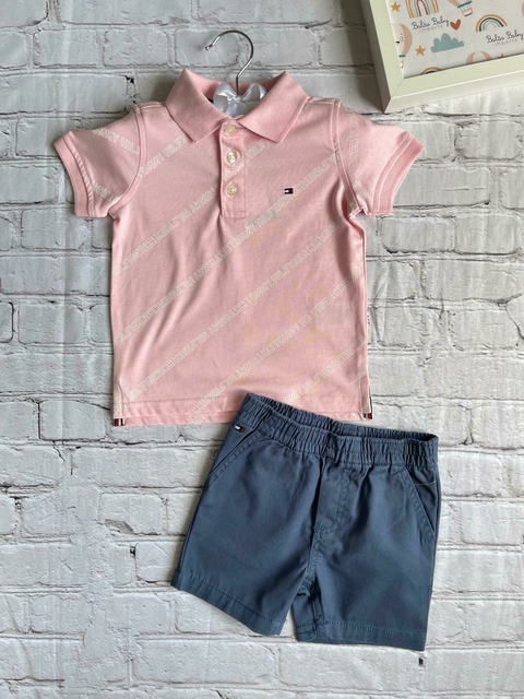 Conjunto baby Polo Tommy Hilfiger