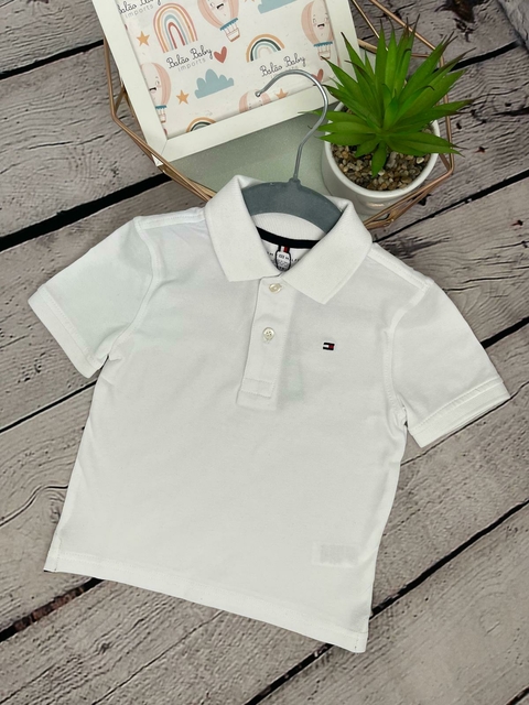 Camisa Gola Polo Kids Tommy Hilfiger