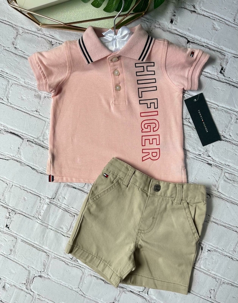 Conjunto baby Polo Tommy Hilfiger