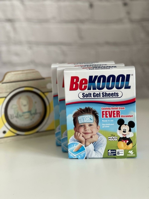 Gel Adesivo Bekool Para Combate à Febre e Dor De Vacinas