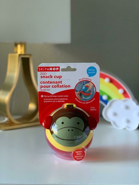 Porta Snack Skip Hop Zoo Macaco