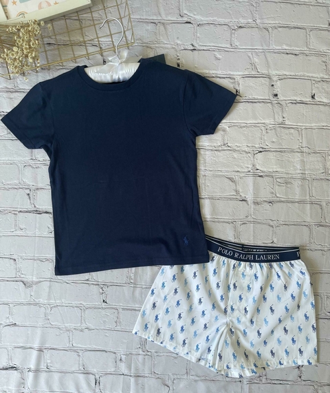 Ralph Lauren Kids Conjunto 2 peças com logo