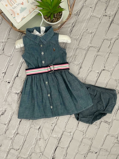 Vestido polo Ralph Lauren jeans