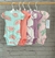 Kit body bebê 5 peças Carter's