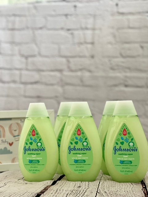 Vapor Bath Sabonete Liquido Descongestionante Johnson's 400 ML