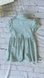 Vestido Oxford de malha listrada para bebês meninas - comprar online